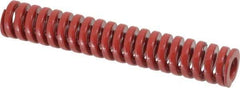 Dayton Lamina - 3/4" Hole Diam, 3/8" Rod Diam, 4-1/2" Free Length, Red Die Spring - 23.7 Lb Max Deflection, 1.35" Max Deflection, Heavy Duty, Chromium Vanadium Steel - Benchmark Tooling