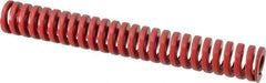 Dayton Lamina - 3/4" Hole Diam, 3/8" Rod Diam, 5-1/2" Free Length, Red Die Spring - 19.3 Lb Max Deflection, 1.65" Max Deflection, Heavy Duty, Chromium Vanadium Steel - Benchmark Tooling