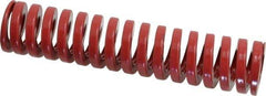 Dayton Lamina - 1" Hole Diam, 1/2" Rod Diam, 4-1/2" Free Length, Red Die Spring - 37.1 Lb Max Deflection, 1.35" Max Deflection, Heavy Duty, Chromium Vanadium Steel - Benchmark Tooling