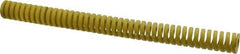 Dayton Lamina - 1" Hole Diam, 1/2" Rod Diam, 12" Free Length, Yellow Die Spring - 16.9 Lb Max Deflection, 3" Max Deflection, Extra Heavy Duty, Chromium Vanadium Steel - Benchmark Tooling