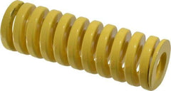 Dayton Lamina - 2" Hole Diam, 1" Rod Diam, 6" Free Length, Yellow Die Spring - 145 Lb Max Deflection, 1.5" Max Deflection, Extra Heavy Duty, Chromium Vanadium Steel - Benchmark Tooling