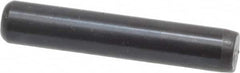 Holo-Krome - 3/16" Diam x 1" Pin Length Grade 8 Alloy Steel Standard Dowel Pin - Black Luster Finish, C 47-58 & C 60 (Surface) Hardness, 1 Beveled & 1 Rounded End - Benchmark Tooling