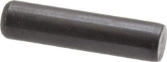 Holo-Krome - 5/16" Diam x 1-1/4" Pin Length Grade 8 Alloy Steel Standard Dowel Pin - Black Luster Finish, C 47-58 & C 60 (Surface) Hardness, 1 Beveled & 1 Rounded End - Benchmark Tooling