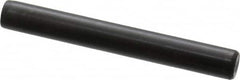 Holo-Krome - 5/16" Diam x 2-1/2" Pin Length Grade 8 Alloy Steel Standard Dowel Pin - Black Luster Finish, C 47-58 & C 60 (Surface) Hardness, 1 Beveled & 1 Rounded End - Benchmark Tooling