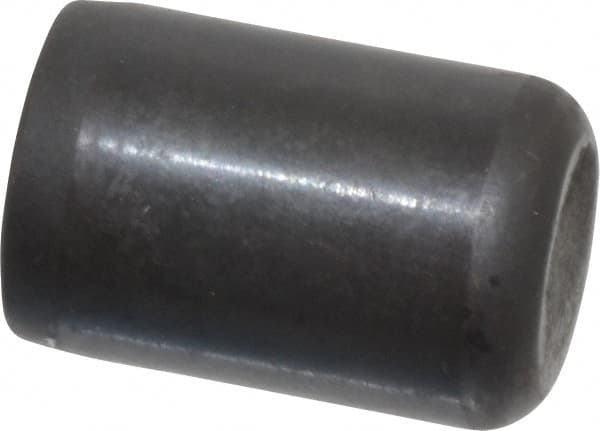 Holo-Krome - 1/2" Diam x 3/4" Pin Length Grade 8 Alloy Steel Standard Dowel Pin - Black Luster Finish, C 47-58 & C 60 (Surface) Hardness, 1 Beveled & 1 Rounded End - Benchmark Tooling