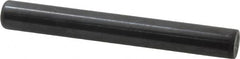 Holo-Krome - 1/2" Diam x 4" Pin Length Grade 8 Alloy Steel Standard Dowel Pin - Black Luster Finish, C 47-58 & C 60 (Surface) Hardness, 1 Beveled & 1 Rounded End - Benchmark Tooling