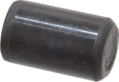 Holo-Krome - 5/8" Diam x 1" Pin Length Grade 8 Alloy Steel Standard Dowel Pin - Black Luster Finish, C 47-58 & C 60 (Surface) Hardness, 1 Beveled & 1 Rounded End - Benchmark Tooling