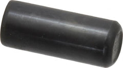 Holo-Krome - 5/8" Diam x 1-1/2" Pin Length Grade 8 Alloy Steel Standard Dowel Pin - Black Luster Finish, C 47-58 & C 60 (Surface) Hardness, 1 Beveled & 1 Rounded End - Benchmark Tooling