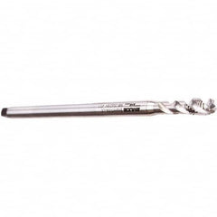 Emuge - M3x0.50 Metric Coarse 3 Flute Bright Finish Cobalt Spiral Flute Extension Tap - Modified Bottoming Chamfer, 100mm OAL, 6H Class of Fit, Series Enorm - Benchmark Tooling