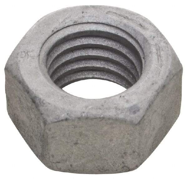 Armor Coat - 3/4-16 UNF Steel Right Hand Hex Nut - 1-1/8" Across Flats, 41/64" High, Armor Coat Finish - Benchmark Tooling