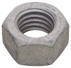 Armor Coat - 3/4-10 UNC Steel Right Hand Hex Nut - 1-1/8" Across Flats, 41/64" High, Armor Coat Finish - Benchmark Tooling