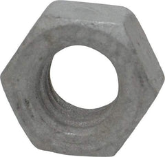 Armor Coat - 5/16-18 UNC Steel Right Hand Hex Nut - 1/2" Across Flats, 17/64" High, Armor Coat Finish - Benchmark Tooling