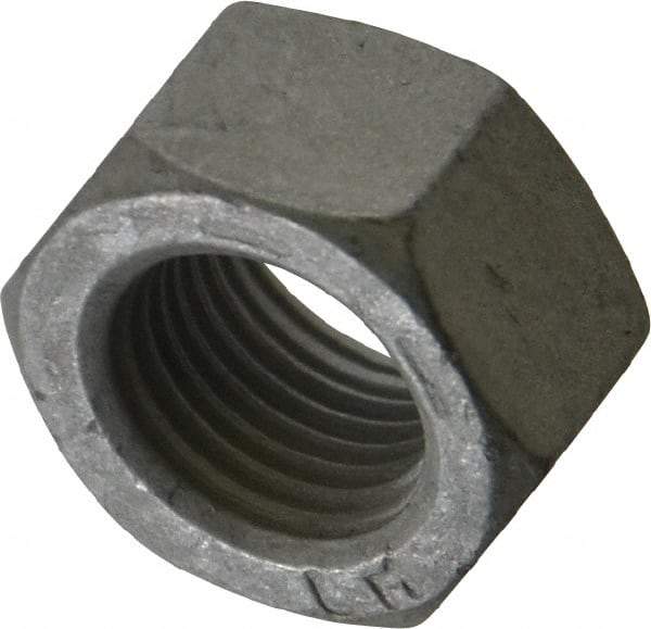 Armor Coat - 1/2-20 UNF Steel Right Hand Hex Nut - 3/4" Across Flats, 7/16" High, Armor Coat Finish - Benchmark Tooling