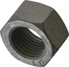 Armor Coat - 1/2-20 UNF Steel Right Hand Hex Nut - 3/4" Across Flats, 7/16" High, Armor Coat Finish - Benchmark Tooling