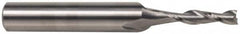 Onsrud - 5/16" Cutting Diam x 1-1/8" Length of Cut, 2 Flute, Upcut Spiral Router Bit - Uncoated, Left Hand Cut, Solid Carbide, 3" OAL x 1/2" Shank Diam, Double Edge, 30° Helix Angle - Benchmark Tooling