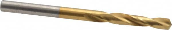 Chicago-Latrobe - #25 135° Spiral Flute High Speed Steel Screw Machine Drill Bit - Benchmark Tooling