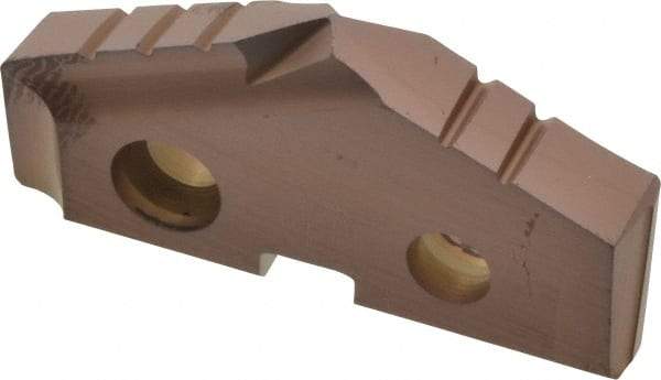 Allied Machine and Engineering - 1-1/4" Diam x 3/16" Thick, Seat Code 2, 132° Included Angle Spade Drill Insert - AM200 Coated, Cobalt, Grade Super Cobalt, Series GEN2 T-A - Benchmark Tooling