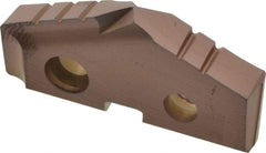Allied Machine and Engineering - 1-1/4" Diam x 3/16" Thick, Seat Code 2, 132° Included Angle Spade Drill Insert - AM200 Coated, Cobalt, Grade Super Cobalt, Series GEN2 T-A - Benchmark Tooling