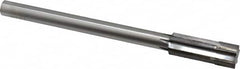Made in USA - 0.7841 to 0.816" Diam, 5/8" Diam Shank, 2-1/2" Flute, Semi Finish Semi Ground Chucking Reamer - Benchmark Tooling