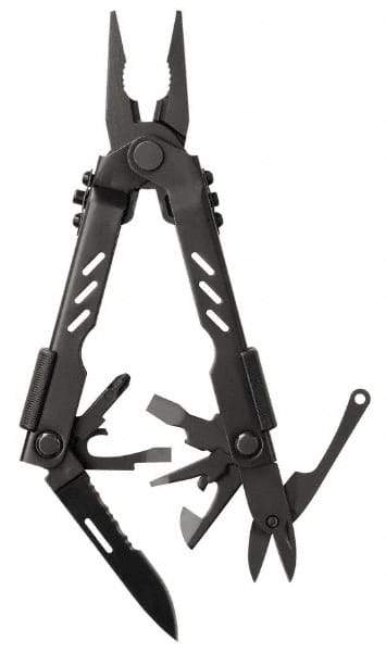 Gerber - 11 Piece, Multi-Tool Set - 5-5/8" OAL, 4-19/64" Closed Length - Benchmark Tooling