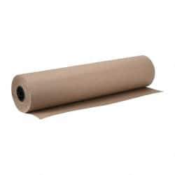 Made in USA - 900' Long x 36" Wide Roll of Recycled Kraft Paper - 8-1/2" OD, 40 Lb Paper Weight, 40 Lb per Roll - Benchmark Tooling