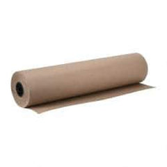 Made in USA - 900' Long x 36" Wide Roll of Recycled Kraft Paper - 8-1/2" OD, 40 Lb Paper Weight, 40 Lb per Roll - Benchmark Tooling