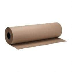 Made in USA - 720' Long x 30" Wide Roll of Recycled Kraft Paper - 8-1/2" OD, 50 Lb Paper Weight, 33 Lb per Roll - Benchmark Tooling