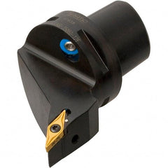 Iscar - A-MULN, Right Hand Cut, 1.142" Shank Height x 1-1/4" Shank Width, Negative Rake Indexable Turning Toolholder - 14" OAL, Series Multi-Wedge - Benchmark Tooling