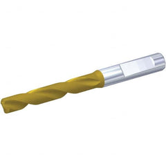 Kennametal - 10.3mm 140° Spiral Flute Solid Carbide Screw Machine Drill Bit - Benchmark Tooling