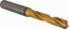 Kennametal - 21/64" 140° Spiral Flute Solid Carbide Screw Machine Drill Bit - Benchmark Tooling