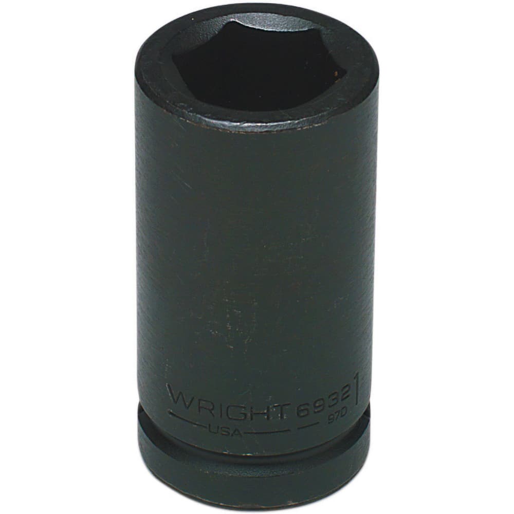 Impact Socket: 6-Point, 3-1/2″ OAL