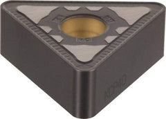 Kennametal - TNMG543 RN Grade KCP10 Carbide Turning Insert - TiCN/Al2O3 Finish, 60° Triangle, 5/8" Inscr Circle, 1/4" Thick, 3/64" Corner Radius - Benchmark Tooling