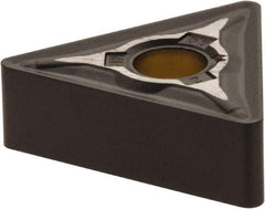 Kennametal - TNMG332 MP Grade KCM35 Carbide Turning Insert - TiCN/Al2O3 Finish, 60° Triangle, 3/8" Inscr Circle, 3/16" Thick, 1/32" Corner Radius - Benchmark Tooling
