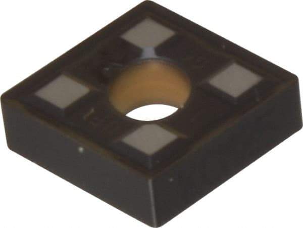 Kennametal - CNMG431 UP Grade KCM25 Carbide Turning Insert - TiN/TiCN/Al2O3 Finish, 80° Diamond, 1/2" Inscr Circle, 3/16" Thick, 1/64" Corner Radius - Benchmark Tooling