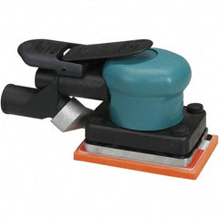 Dynabrade - 10,000 OPM, 13 CFM Air Consumption, Palm Air Orbital Sander - Rectangular Pad, 1/4 NPT Inlet - Benchmark Tooling