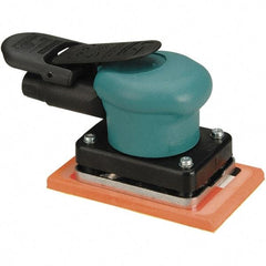 Dynabrade - 10,000 OPM, 13 CFM Air Consumption, Palm Air Orbital Sander - Rectangular Pad, 1/4 NPT Inlet - Benchmark Tooling