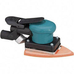 Dynabrade - 10,000 OPM, 13 CFM Air Consumption, Palm Air Orbital Sander - Rectangular Pad, 1/4 NPT Inlet - Benchmark Tooling