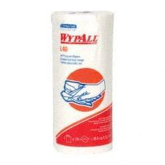 WypAll - L40 Dry General Purpose Wipes - Small Roll, 11" x 11" Sheet Size, White - Benchmark Tooling