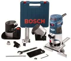 Bosch - Router Kits Router Type: Palm Grip Speed (RPM): 16000-35000 - Benchmark Tooling