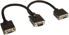 Tripp-Lite - 1' Long, HD15/HD15 Computer Cable - Black, Male, Female x Female - Benchmark Tooling