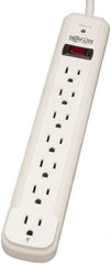 Tripp-Lite - 7 Outlets, 120 VAC15 Amps, 25' Cord, Power Outlet Strip - Floor, Keyhole Mount, 5-15 NEMA Configuration, 11.69" Strip - Benchmark Tooling