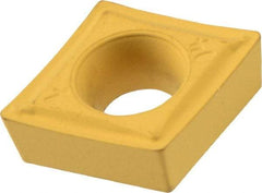 Iscar - CCMT3-1 SM Grade IC9150 Carbide Turning Insert - TiCN/Al2O3/TiN Finish, 80° Diamond, 3/8" Inscr Circle, 5/32" Thick, 1/64" Corner Radius - Benchmark Tooling