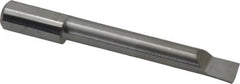 Accupro - 0.29" Min Bore Diam, 1-3/4" Max Bore Depth, 5/16 Shank Diam, Boring Bar - Left Hand Cut, Solid Carbide, Bright Finish - Exact Industrial Supply