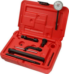 SPI - 0.001" Graduation, 0-100 Dial Reading, Indicator & Base Kit - 0.001 Inch Graduation, Includes Certificate of Calibration Traceable to NIST - Benchmark Tooling