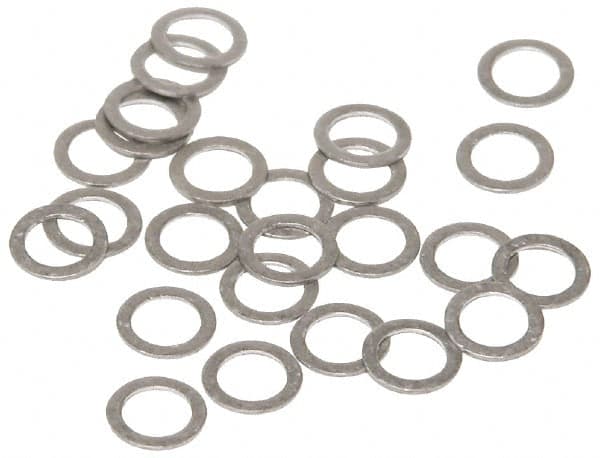 Gibraltar - 0.003" Thick, 0.167 to 0.172" Inside x 0.243 to 0.248" OD, Round Shim - 18-8 Stainless Steel - Benchmark Tooling