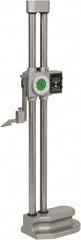 Value Collection - 18" Dial Height Gage - 0.001" Graduation, Accurate to 0.002", Dial and Counter Display - Benchmark Tooling