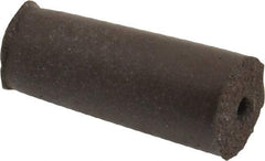 Cratex - 3/8" Max Diam x 7/8" Long, Taper, Rubberized Point - Medium Grade, Silicon Carbide, 1/8" Arbor Hole, Unmounted - Benchmark Tooling