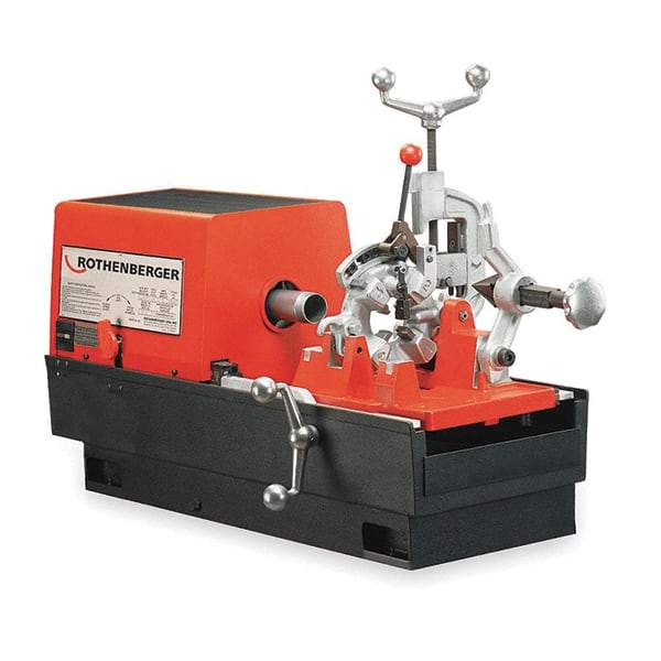 Rothenberger - Pipe Threading Machines Maximum Pipe Size Capacity (Inch): 2 Minimum Pipe Size Capacity (Inch): 1/8 - Benchmark Tooling