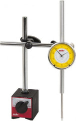 Value Collection - 0.001" Graduation, Indicator & Base Kit - 0.001 Inch Graduation, Includes Indicator, Magnetic Base, Point Set - Benchmark Tooling