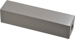 Mitutoyo - 4" Square Steel Gage Block - Accuracy Grade 0, Includes Certificate of Inspection - Benchmark Tooling